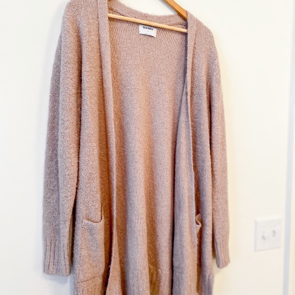 Peach Colored Long Sweater - Picture 2 of 4